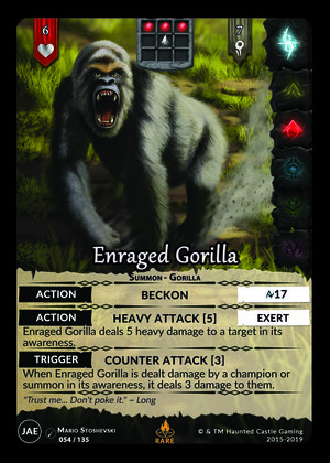 Enraged Gorilla