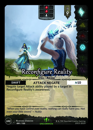 Reconfigure Reality