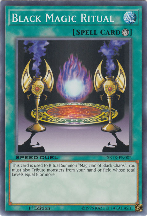 Black Magic Ritual - SBTK-EN002 - Common - 1st Edition