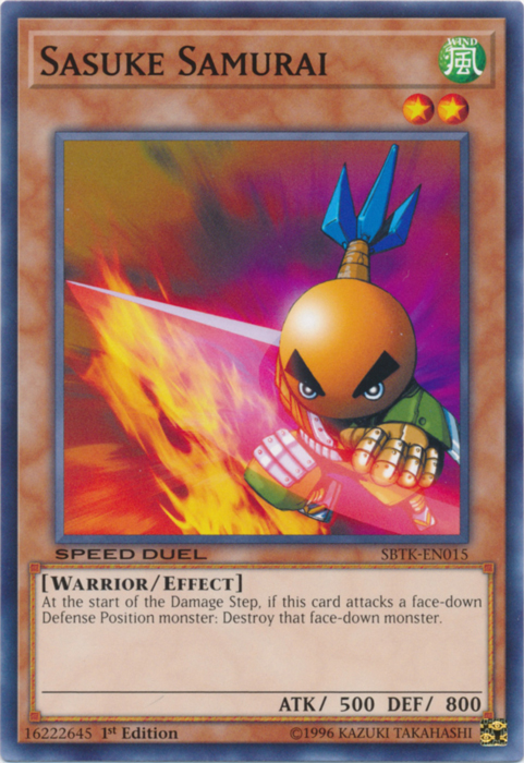 Sasuke Samurai - SBTK-EN015 - Common - 1st Edition