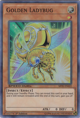 Golden Ladybug - SBTK-EN022 - Super Rare - 1st Edition