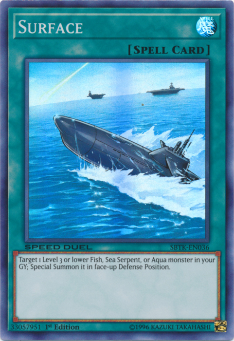 Surface - SBTK-EN036 - Super Rare - 1st Edition