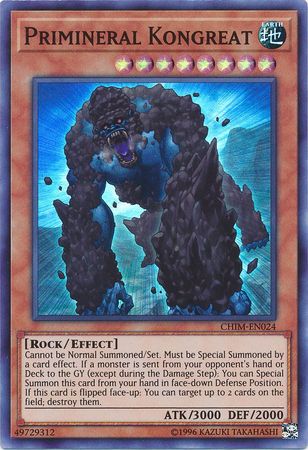 Primineral Kongreat - CHIM-EN024 - Super Rare - Unlimited Edition