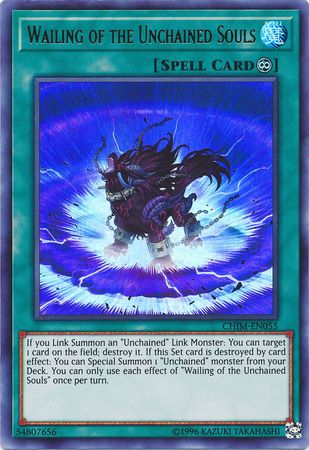yugioh cards singles Wailing of the Unchained Souls - CHIM-EN055 - Ultra Rare - Unlimited  Edition - YUGIOH » Yu-Gi-Oh! Singles » Chaos Impact Singles