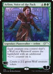 Arlinn, Voice of the Pack - Foil - Stained Glass