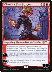 Chandra, Fire Artisan - Foil - Stained Glass