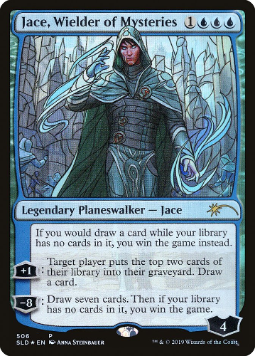 Jace, Wielder of Mysteries - Foil - Stained Glass