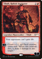 Tibalt, Rakish Instigator - Foil - Stained Glass