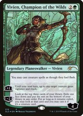 Vivien, Champion of the Wilds - 519 - Foil - Stained Glass