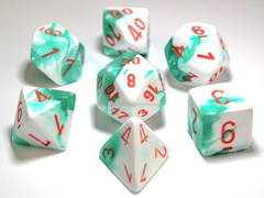 7-Die Set: Gemini Mint Green-White/Orange - CHX30020