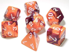 7-Die Set: Gemini Orange-Purple/White - CHX30021