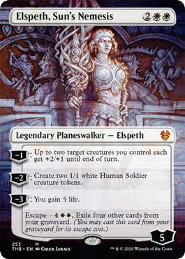 Elspeth, Suns Nemesis - Foil - Borderless