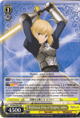 Righteous King of Knights, Saber - FS/S64-E001 - RR