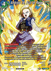 Android 18, Full of Rage - P-172 - PR - Foil