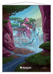 Ultra Pro - Ikoria: Lair of Behemoths Wall Scroll - Ketria Triome