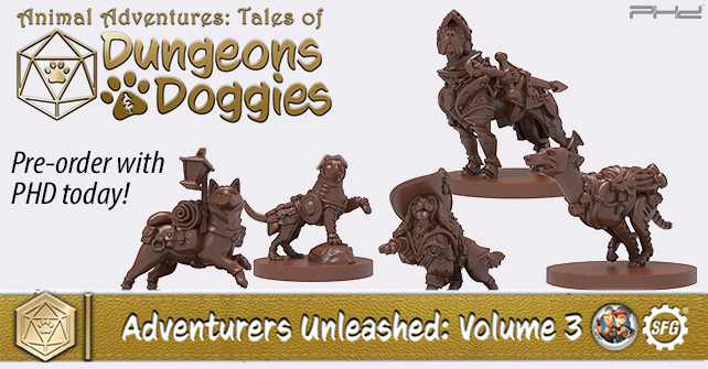 Animal Adventures: Tales of Dungeons & Doggies Volume 3