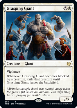 Grasping Giant - Theme Booster Exclusive