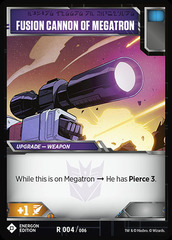 Fusion Cannon of Megatron (Energon Edition)