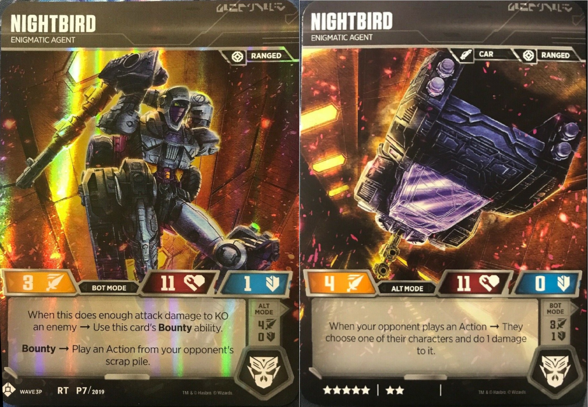 Nightbird // Enigmatic Agent