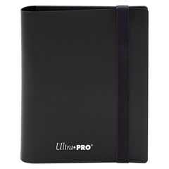 Ultra Pro - 2-Pocket Eclipse Jet Black PRO-Binder
