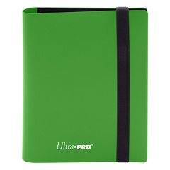 Ultra Pro - 4-Pocket Eclipse Lime Green PRO-Binder