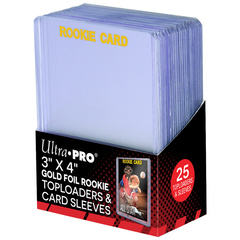 Ultra Pro - 3″ × 4″ Rookie 35pt Toploader with Card Sleeves 25ct