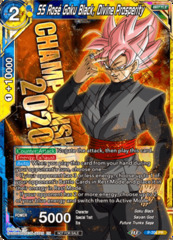 SS Rose Goku Black, Divine Prosperity - P-206 - Championship 2020 Promo