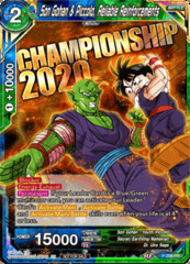 Son Gohan & Piccolo, Reliable Reinforcements - P-208 - Championship 2020 Promo