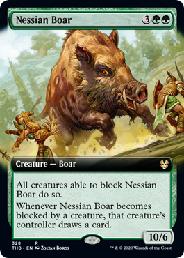 Nessian Boar - Extended Art