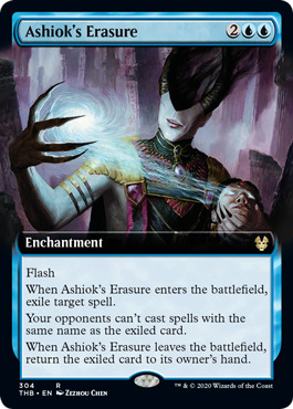 Ashioks Erasure - Foil - Extended Art