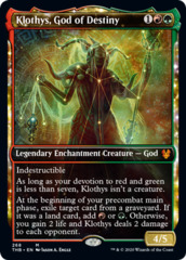 Klothys, God of Destiny - Foil - Showcase