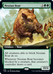 Nessian Boar - Foil - Extended Art