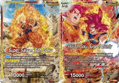 Super Saiyan Son Goku // SSG Son Goku, Surge of Divinity - EX09-03 - EX