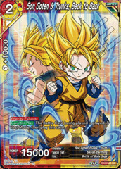 Son Goten & Trunks, Back to Back - EX09-05 - EX