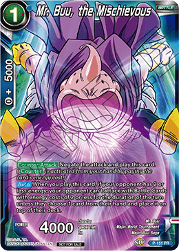 Mr. Buu, the Mischievous (Power Booster: World Martial Arts Tournament) - P-151 - PR - Foil