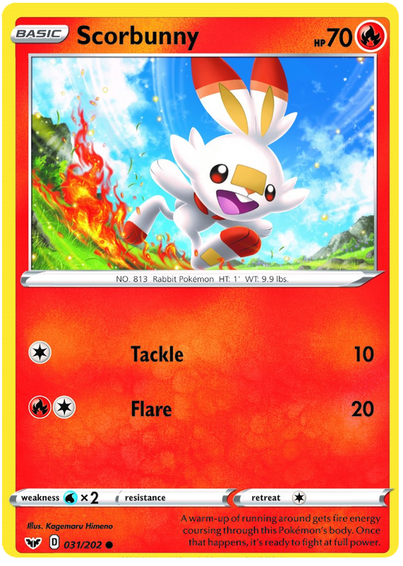 Scorbunny - 031/202 - Common