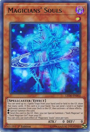 Magicians Souls - LED6-EN002 - Ultra Rare - 1st Edition