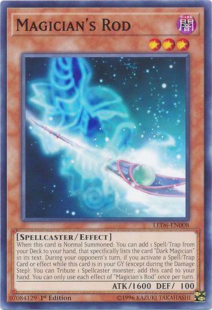 Magicians Rod - LED6-EN008 - Common - 1st Edition