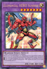 Elemental HERO Sunrise - LED6-EN012 - Ultra Rare - 1st Edition