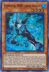 Elemental HERO Liquid Soldier - LED6-EN013 - Ultra Rare - 1st Edition