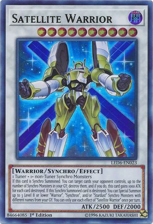 Satellite Warrior - LED6-EN023 - Ultra Rare - 1st Edition
