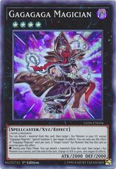 Gagagaga Magician - LED6-EN034 - Super Rare - 1st Edition