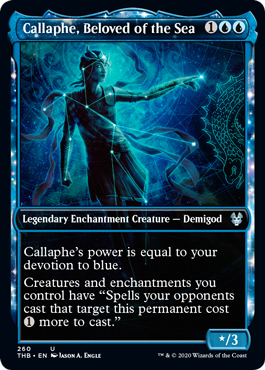 Callaphe, Beloved of the Sea - Foil - Showcase Callaphe, Beloved of the Sea - Foil - Showcase
