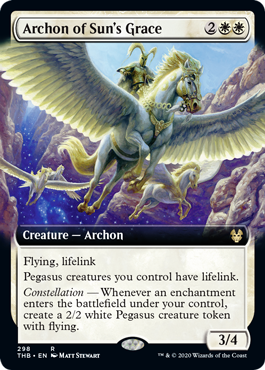 Archon of Suns Grace - Foil - Extended Art
