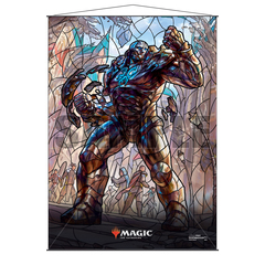 Ultra Pro Wall Scroll: Magic The Gathering - Stained Glass Planeswalkers - Karn