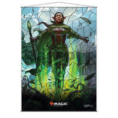 18172 Ultra Pro Wall Scroll: Magic The Gathering - Stained Glass Planeswalkers - Nissa