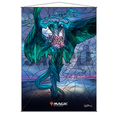 18171 Ultra Pro Wall Scroll: Magic The Gathering - Stained Glass Planeswalkers - Ugin