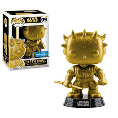 Star Wars Series - #09 - Darth Maul (Gold) (Metallic)