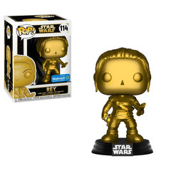 Star Wars Series - #114 - Rey (Gold) (Metallic)