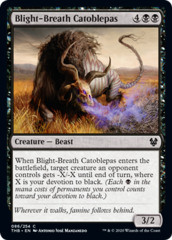 Blight-Breath Catoblepas - Foil